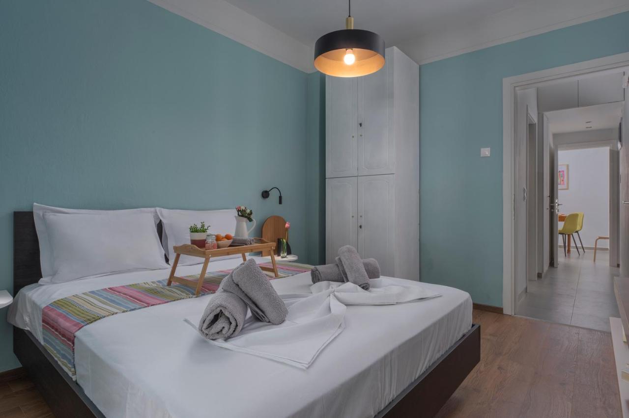 Estia Thessaloniki Apartment, Cozy, Spacious, Sunny, 2 Rooms-5 Beds Exterior photo